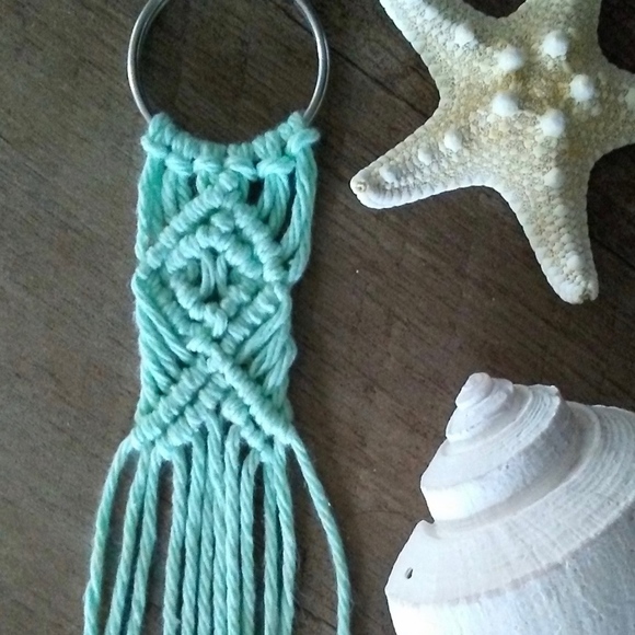 MACRAME KEY CHAIN! - Picture 2 of 2